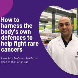 At Peter Mac, breakthroughs are underway – targeting rare cancers with powerful treatments that save lives without taking so much from them. Associate Professor Ian Parish is leading efforts to understand how immunotherapy can be adapted for cancers like sarcoma. He and his team are exploring how to harness the body’s own defences to do everything they’re capable of. While success is seen in some cancers, there is still much to uncover for rare cancers – a challenge given the fewer patient cases and tumour samples. 💬 “Patterns only emerge when enough evidence is gathered across many patients”, says A/ Prof Ian Parish. For people living with rare cancers like sarcoma, the potential impact is profound: a future where treatments are strong where they need to be, and gentler everywhere else. 💜 Your support can help turn possibility into progress – bringing better options within reach for people with rare cancers. Read more on Associate Professor Ian Parish’s work: foundation.petermac.org/aprof-ian