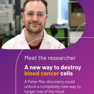 When Dr Alexander Lewis found a whole new way to kill leukaemia cells, he knew he was on to something. Dr Lewis and his team discovered that blocking the production of haem, a protein essential to the growth of cancer cells, causes a buildup of copper – which kills the cancer cells. Now, Dr Lewis is focusing on HOW the cancer cells are killed by haem depletion. And whether these processes can be targeted to treat leukaemia in new ways. 💬 “This will be transformative for not just leukaemia but other diseases in which haem levels may be contributing to disease symptoms,” says Dr Lewis. 💜 Thanks to your support, these early results have given researchers a new path forward. And could lead to a future with more targeted and effective treatments for leukaemia patients.